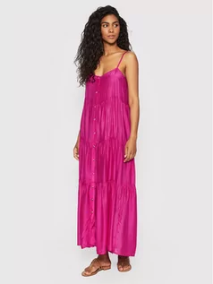 Sukienki - Ralph Lauren Polo Sukienka letnia 21265378 Różowy Relaxed Fit - grafika 1