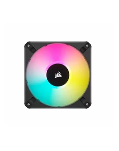 corsair Wentylator AF120 ELITE RGB PWM z kontrolerem Lighting Node CORE, 3pak czarny - Chłodzenie procesora - miniaturka - grafika 1