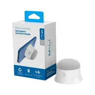 Głośniki przenośne - Bezprzewodowy Głośnik Mili MiTag Bluetooth Iphone Andoid 8h pracy 420mAh Biały - miniaturka - grafika 1