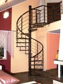 Schody strychowe - Schody spiralne DUDA model Venecja vertical 03 180 cm - miniaturka - grafika 1