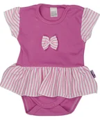 Body dla niemowląt - BODY SUKIENKA KRÓTKI RĘKAW BODOSUKIENKA Niemowlęce body bawełniane Rozm 68 - miniaturka - grafika 1