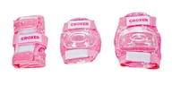 Ochraniacze - Ochraniacze na rolki Croxer Fibre Pink S - Zestaw - miniaturka - grafika 1