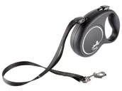 Smycze dla psów - Flexi New FuN M Smycz Linka 5 m 20 kg czarna - miniaturka - grafika 1