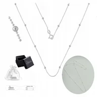 Biżuteria dla dzieci - Łańcuszek Srebrny 925 Naszyjnik Rodowany Kulki Kuleczki dla Dzieci 50 cm - miniaturka - grafika 1