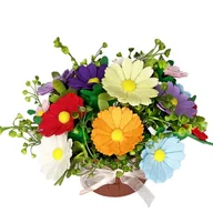 Zabawki kreatywne - Kwiaty w koszyku DIY - Astry kolorowe - miniaturka - grafika 1