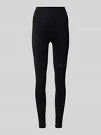 Legginsy - Legginsy o kroju skinny fit z nadrukiem z logo model ‘Yami’ - miniaturka - grafika 1