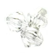 Półfabrykaty do biżuterii - Kryształki Plastik Diament Przezroczyste 6mm 100szt - miniaturka - grafika 1