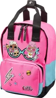 Plecaki szkolne i tornistry - LEGO L.O.L. Surprise! Together 4Eva Small Backpack with pink pom-pom attached to zipper puller - miniaturka - grafika 1