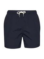 Kąpielówki męskie - Superdry Szorty kąpielowe w kolorze granatowym - miniaturka - grafika 1