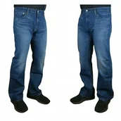 Spodnie męskie - Levi's 527 jeansy męskie Slim Bootcut 055270627 oryginalne Levis - W38/L32 - miniaturka - grafika 1