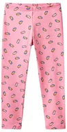 Legginsy - United Colors of Benetton Dziewczęce legginsy modelujące, Różowy A Fantasia 67c, 82 cm - miniaturka - grafika 1