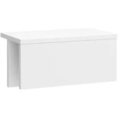 Meble modułowe i akcesoria - Półka/podstawka pod monitor do biurka LAYERS, biała - miniaturka - grafika 1