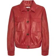 Kurtki damskie - Kurtka damska Pepe Jeans skórzana ramoneska-XS - miniaturka - grafika 1