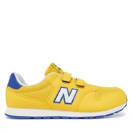 Buty dla chłopców - Sneakersy New Balance GV500HB1 Żółty - miniaturka - grafika 1