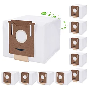 10 sztuk worków do odkurzacza Ecovacs Deebot N8+, N8 Pro+, Ozmo T8, T8 AIVI, T8+, T8 AIVI+, T8 MAX, T9+, DX93, DDX96 Yeedi Vac Station odkurzacz, worek na kurz akcesoria do części zamiennych worek - Worki do odkurzaczy - miniaturka - grafika 1