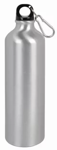 Aluminiowy bidon BIG TRANSIT 750ml, srebrny - Shakery i bidony sportowe - miniaturka - grafika 1