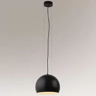 Lampy sufitowe - Shilo Wisząca LAMPA industrialna AKITA 7842 okrągła OPRAWA metalowy ZWIS loftowy czarny 7842 - miniaturka - grafika 1
