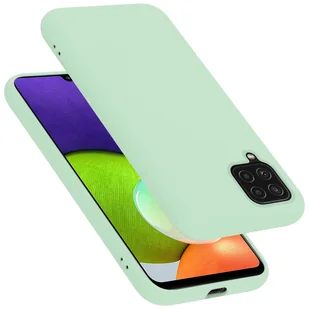 Etui ochronne Cadorabo do Samsung Galaxy A22 4G / M22 / M32 4G w kolorze zielonym Etui na telefon komórkowy Pokrowiec TPU Etui - Etui i futerały do telefonów - miniaturka - grafika 1