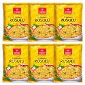 Dania dla dzieci - Vifon Zupa błyskawiczna o smaku rosołu 65 g x 6 sztuk - miniaturka - grafika 1