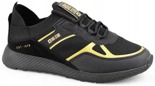 Big Star Sneakersy Czarne Złote 274 A 195 r.41 - Sneakersy damskie - miniaturka - grafika 1