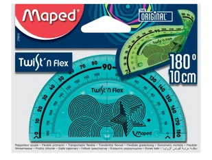 Maped Kątomierz twistn flex 10 cm - Przybory szkolne - miniaturka - grafika 2