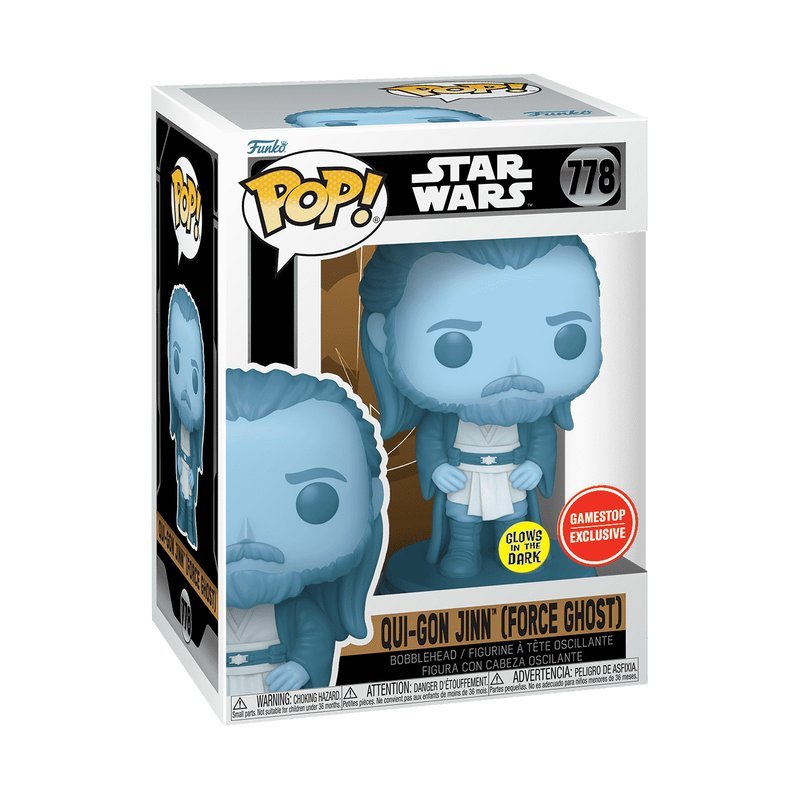 Funko POP!, figurka kolekcjonerska Star Wars: SW:OW- Qui-Gon Ghost(GW)