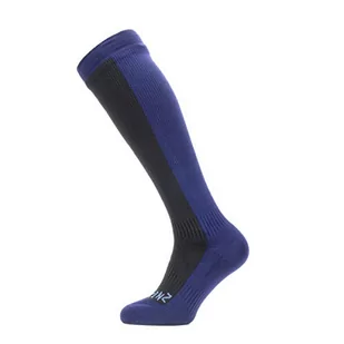 Sealskinz Sealskinz Waterproof Cold Weather Skarpety do kolan, black/navy blue L | EU 43-46 2021 Skarpetki wodoodporne 11100065004130-L - Skarpetki damskie - miniaturka - grafika 1
