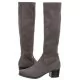 Kozaki Szare 9-25506-41 251 Dk Grey Stretch (CP381-c) Caprice - Kozaki damskie - miniaturka - grafika 1