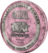 Kosmetyki do stylizacji włosów - Reuzel Reuzel Pink Grease Heavy Hold Pomada woskowa 113 g - miniaturka - grafika 1