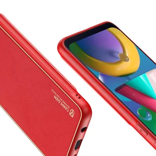 Dux Ducis Yolo eleganckie etui pokrowiec ze skóry ekologicznej Samsung Galaxy M30s czerwony - Etui i futerały do telefonów - miniaturka - grafika 8
