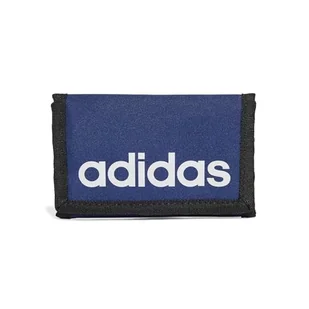 adidas Portfel liniowy unisex, ciemnoniebieski/biały, jeden rozmiar - Portfele - miniaturka - grafika 1