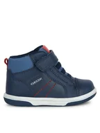 Buty dla chłopców - Geox Sneakersy Baby Flick Boy B3637A 0MEFU C0700 M Granatowy - miniaturka - grafika 1