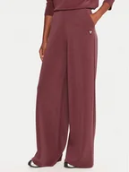 Spodnie sportowe damskie - Guess Spodnie dresowe V4YB07 KCAY2 Bordowy Relaxed Fit - miniaturka - grafika 1