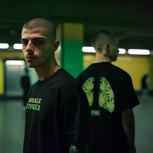 Inhale Exhale T-shirt XL - Koszulki męskie - miniaturka - grafika 1
