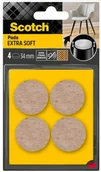 Meble modułowe i akcesoria - SCOTCH Miękkie podkładki filcowe okrągłe 34 mm 4 szt. 044 - miniaturka - grafika 1