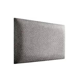 Panel tapicerowany prostokąt 60x30 cm szary Metro 84 Stelle - Panele ścienne i boazeria - miniaturka - grafika 1