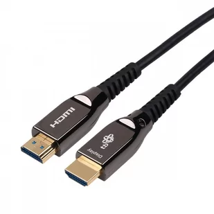 TB Kabel Kabel HDMI v2.0 optyczny 30m AKTBXVHFO2030MB - Kable - miniaturka - grafika 1