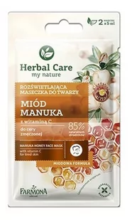 Farmona HERBAL CARE Rozświetlająca maseczka z miodem manuka 2 x 5 ml - Maski do włosów - miniaturka - grafika 1