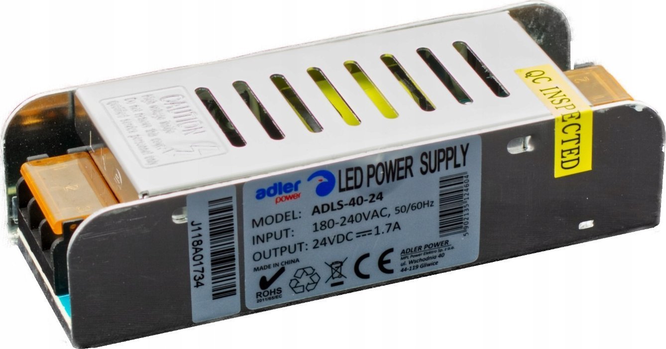 Adler ZASILACZ IMPULSOWY ADLS-40-24 ADLER Power