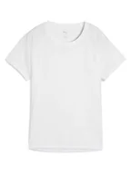 Koszulki sportowe damskie - Puma Koszulka "Velocity" w kolorze białym do biegania - miniaturka - grafika 1