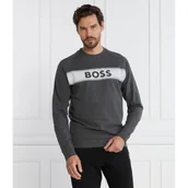 Bluzy męskie - BOSS BLACK Bluza Authentic Sweatshirt | Regular Fit - miniaturka - grafika 1