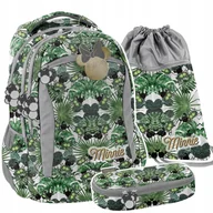 Plecaki worki - Zestaw Beuniq Minnie Green Plecak Worek Piórnik - miniaturka - grafika 1