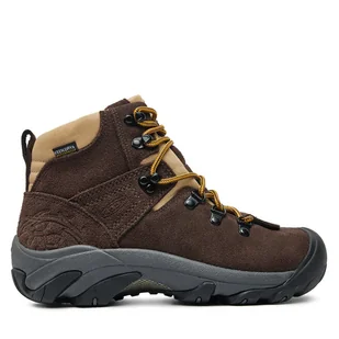 Trekkingi Keen Pyrenees Waterproof Hiking Boot 1029722 Brązowy - Buty trekkingowe damskie - miniaturka - grafika 1