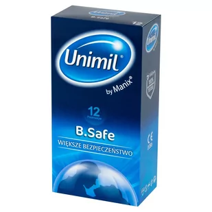 Unimil unimil b.safe box 12 - Prezerwatywy 12 szt  << DYSKRETNIE   |   DOSTAWA 24h   |  GRATISY - Prezerwatywy - miniaturka - grafika 1