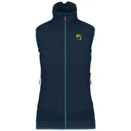 Kurtki i kamizelki sportowe damskie - Kamizelka damska Karpos Alagna Plus Evo W Vest Rozmiar: M / Kolor: ciemnoniebieski - miniaturka - grafika 1
