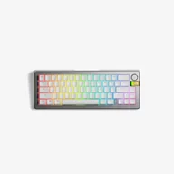 Klawiatury - Glorious Gaming GMMK 3 PRO HE 65% Prebuilt Wireless klawiatura RF Wireless QWERTY US English Srebrny GLO-KB-GMMK3-PRO-65-PB-HE-WL-SIL-US - miniaturka - grafika 1