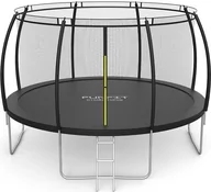 Trampoliny - Trampolina Ogrodowa Premium Dla Dzieci 404Cm (13Ft) Z Siatką Wewnętrzną I Drabinką - miniaturka - grafika 1