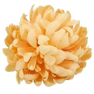 Zabawki kreatywne - [68kr1840b] Główka kwiatowa chryzantema jasnokarmelowa 13cm - miniaturka - grafika 1