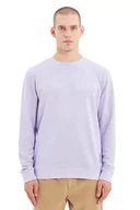 Bluzy męskie - TRENDYOL Męska bluza - zielona - regularna, lilia, XL - miniaturka - grafika 1