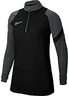 Nike Damska część treningowa Academy Pro Drill Top czarny czarny/antracyt/czarny/biały XL - Koszulki i topy damskie - miniaturka - grafika 1